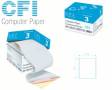کاغذ کامپیوتر CFI Paper - فرم پیوسته - A4 - کاربن لس 80 ستونی 3 نسخه فروش عمده