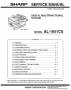 دفترچه راهنمای سرویس و نگهداری دستگاه فتوکپی شارپ AL-1651cs