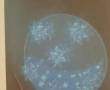 لوستر سقفی LED طرح ماه و ستاره آک