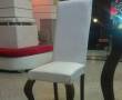 صندلی،رویه سفید چوبی