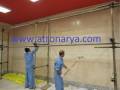 تامین مواد و اجرای پوشش اپوکسی دیوار ( پلی آمید)