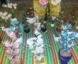 فروش گلهای کریستال در رنگ های متنوع