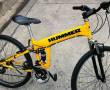 دوچرخه مارک هامر زرد رنگ