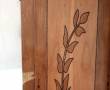 ساخت و رنگ امیزی انواع درب چوبی