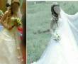 لباس عروس دانتل مدل اروپایی.سایز سی و هشت