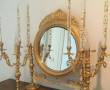 آینه و شعمدان طلایی