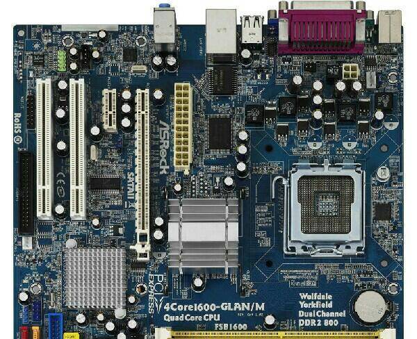 Motherboard Asrock 4core 1600 DDR2