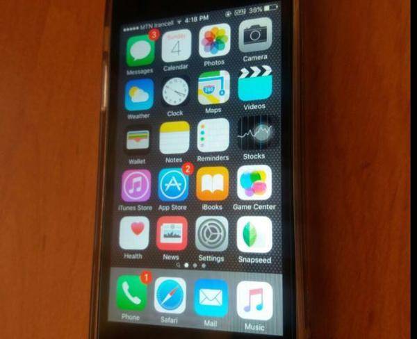 Iphone 5s gray