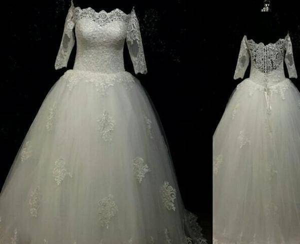 فروش لباس عروس کاملا نو با شرایط عالی