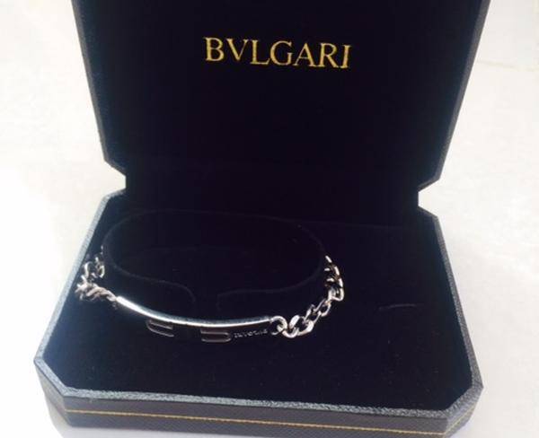 دستبند تمام استیل BVLGARI