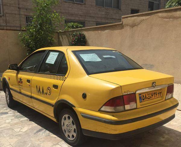 تاکسی سمند مدل آخر -87