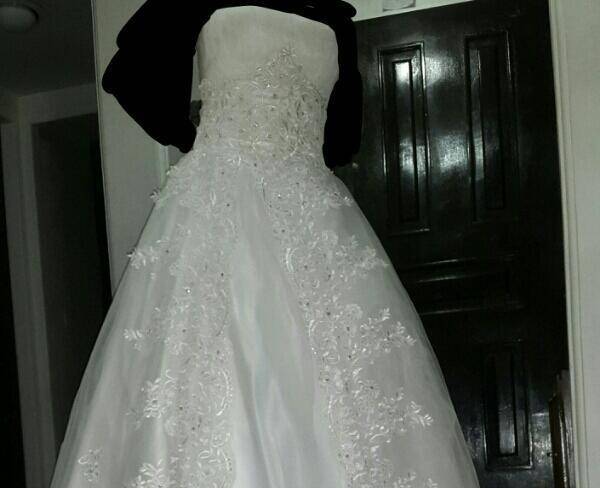لباس عروس سایز ٣٦.٣٨