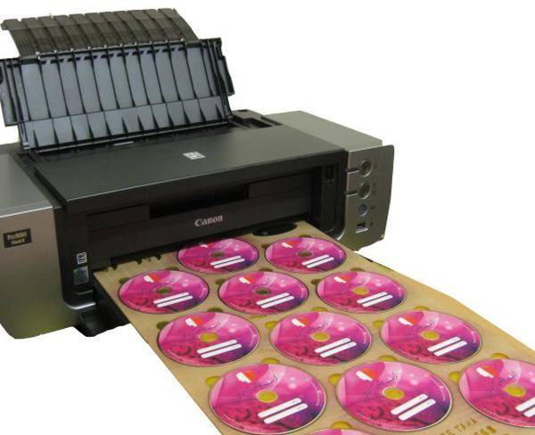 دستگاه چاپ حرفه اي بر روي DVD