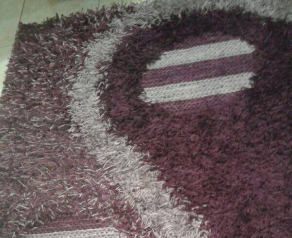 فرش ماکارونی ترک رنگ بنفش