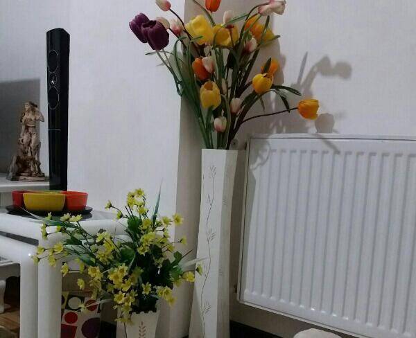 گل و گلدان