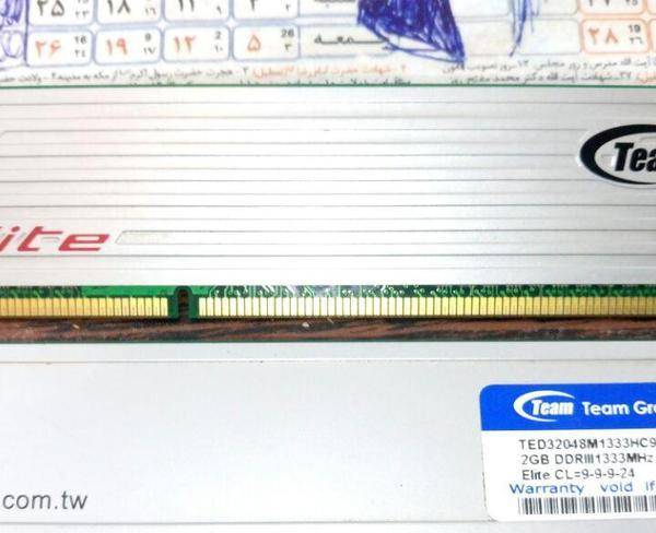 4گیگ رم DDR3 - 1333