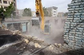 خاک برداری +پیکور تخریب ساختمان  - اصفهان