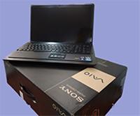 فروش لپ تاپ کارکرده بسیار تمیز SONY VAIO F23 EFX