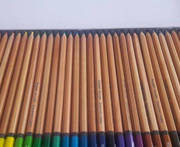 مداد رنگی نیمه حرفه ای 36 رنگی expression