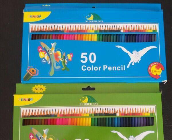 مداد رنگی 50 تایی
