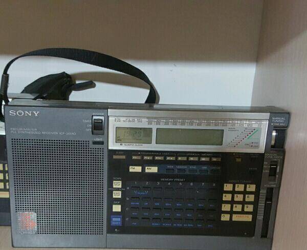 رادیو دیجیتال سونی مدل icf-2001d