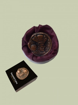 سکه مولاژ شاپور ساسانی