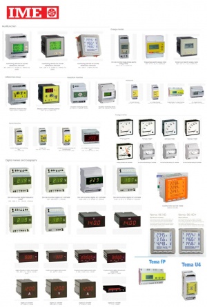 فروش ترانسدیوسر ولتاژ ، جریان ، توان اکتیو ، کسینوس فی ، توان راکتیو (تک فاز و سه فاز) IMEایتالیا