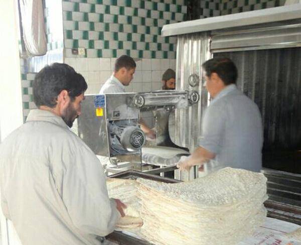 استخدام شاطر و خمیر زن نان لواش