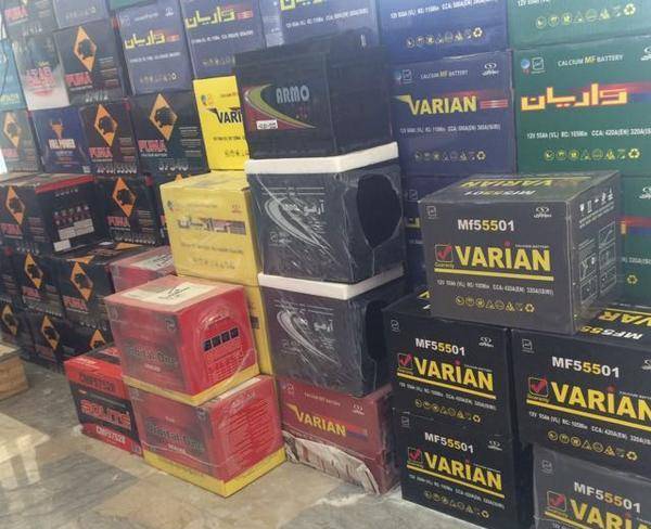فروش و پخش انواع باتری های ایرانی،خارجی،ups