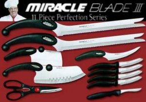 ست چاقو آشپزخانه میراکل بلید | MIRACLE BLADE