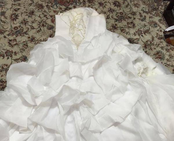 لباس عروس دکلته