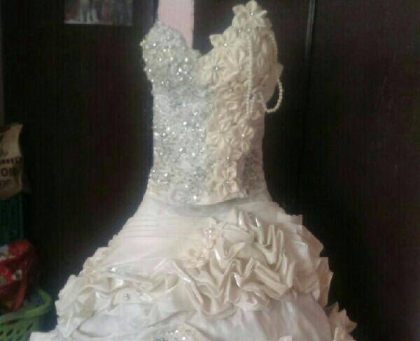 لباس عروس زیبا با تن خور عالی