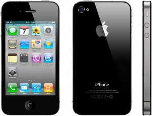 گوشی موبایل آیفون 4 اپل 32 GB مشکی در حد آکبند