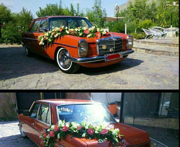 ماشین عروس با راننده