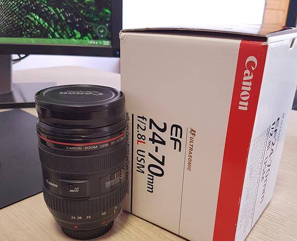 فروش یا تعویض لنز Canon EF 24-70mm f/2.8L ...