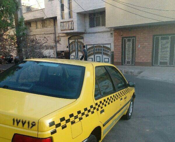 تاکسی پژو مدل ۸۸بدون رنگ