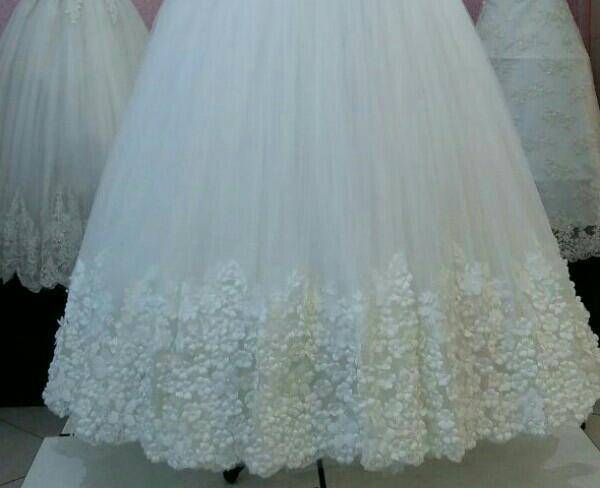لباس عروس اخرین مدل شکوفه