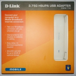 جی اس ام مودم اینترنت همراه WM-156 3.75G HSUPA USB Adapter DWM - 156 3G modem GSM - GPRS - EDGE D-LINK