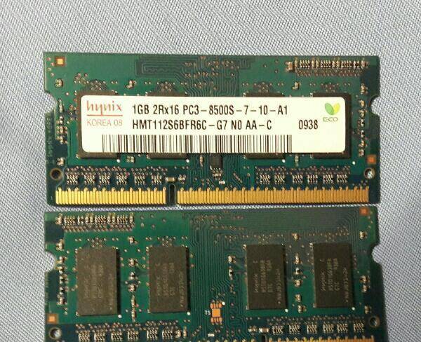 فروش رم لبتاپی 1گیگ و 2گیگ DDR3