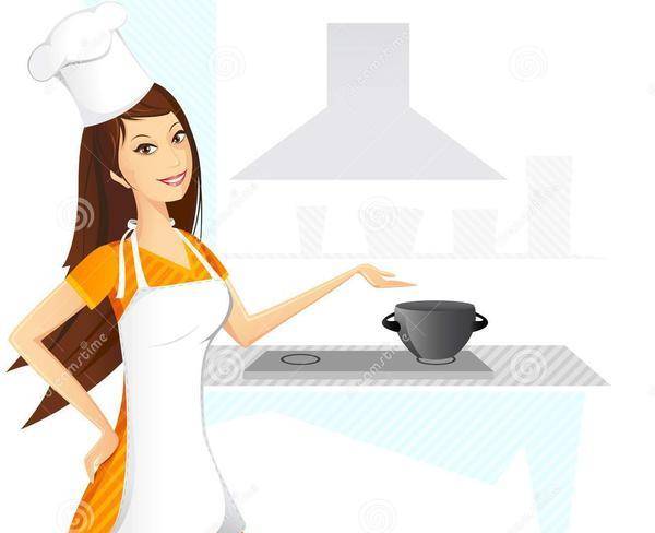 نیروی کار خانم جهت آشپزخانه
