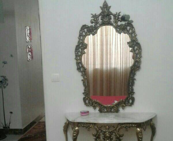 آینه وکنسول برنزی زیبا