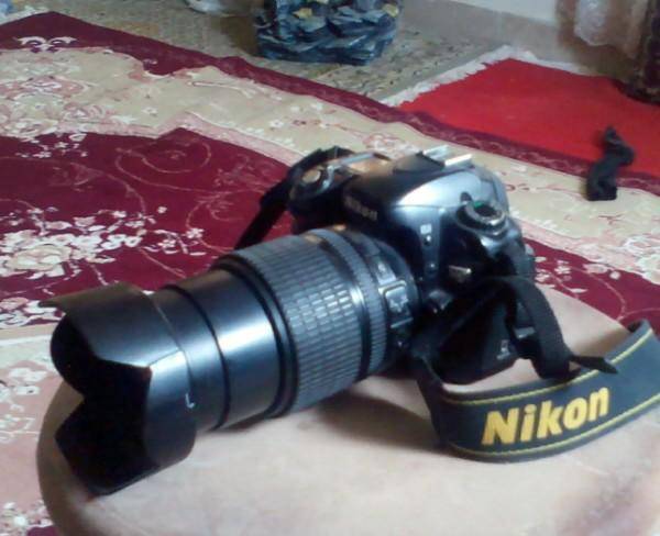 دوربین عکاسی حرفه ای nikonمدل D80