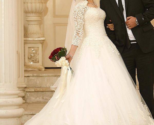 لباس عروس سایز ٣٨-٤٠