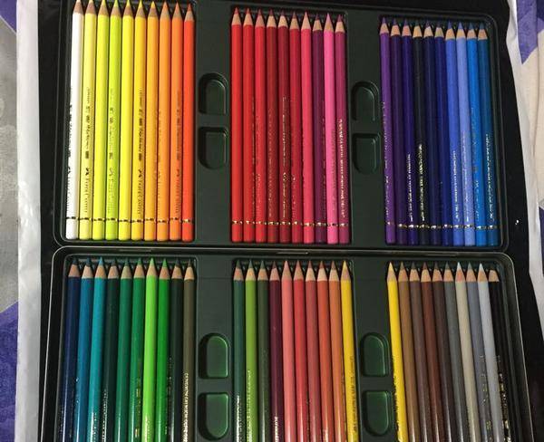 مداد رنگی ٦٠ تایی پلی کروم/ استفاده نشده