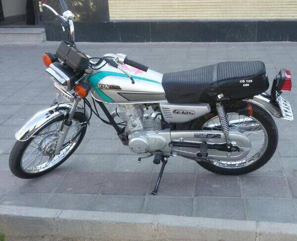 موتور سیکلت 125 برزین شیراز