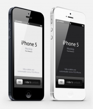 گوشی موبایل طرح آیفون 5 با سیستم عامل اندروید و CPU چهار هسته ای