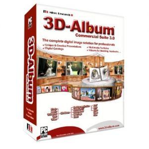 3D Album بهترین نرم افزار ساخت آلبوم سه بعدی به صورت دیجیتال برای عکس های شما با قابلیت خلق لیبل ، تقویم دیواری ، کاتالوگ محصولات تجاری ، و کارت دعوت