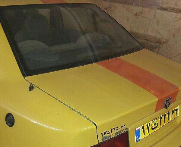 تاکسی سمند گردشی زرد مدل 83