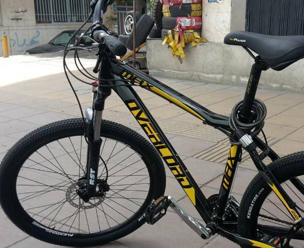 یک دسگاه دوچرخه اورلود ترمز روغن دزدیده شده