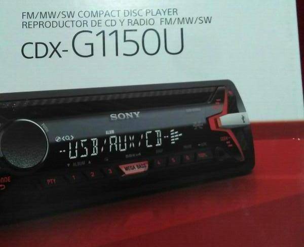 پخش کننده خودرو sony CDX-G1150U
